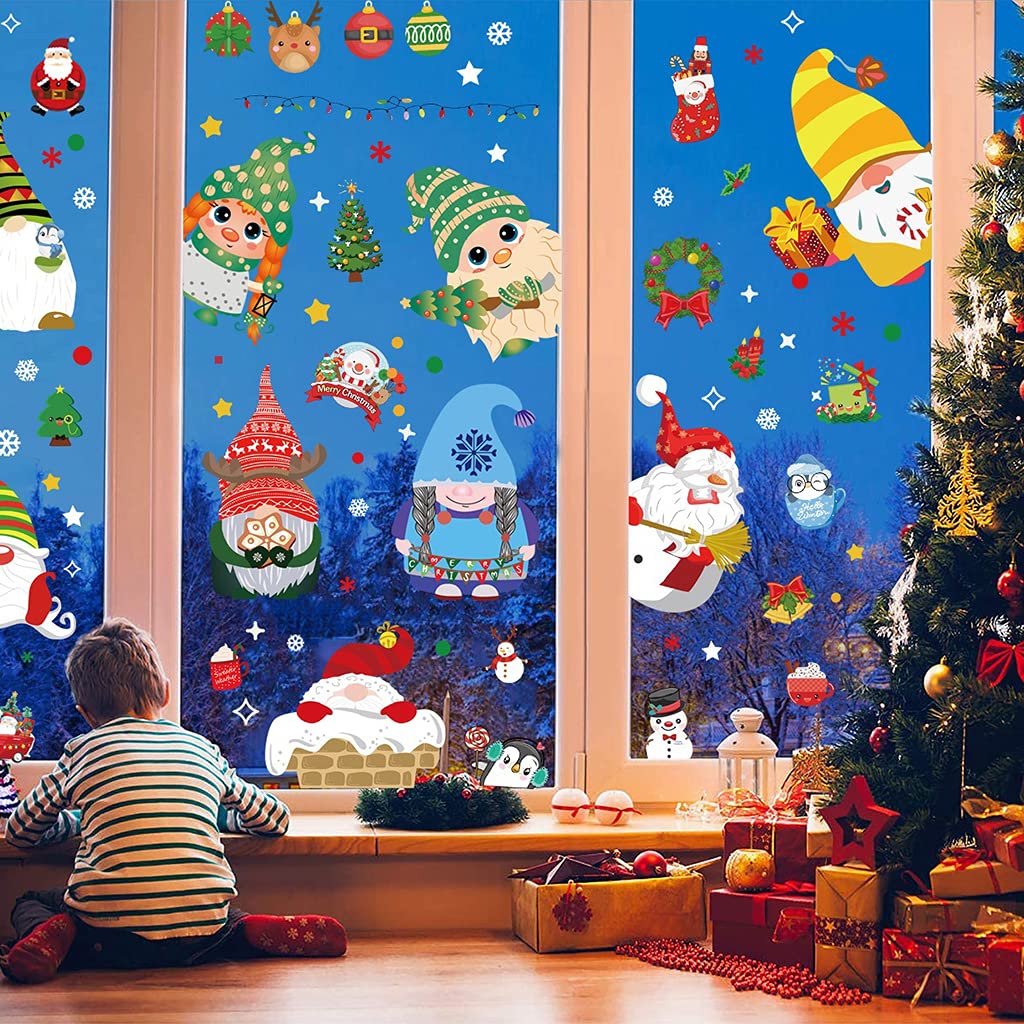 9シート クリスマス ウィンドウステッカー クリスマスステッカー 剥がせる Amazon.co.jp: 9シート クリスマス ウィンドウ ステッカー 冬 ウォール